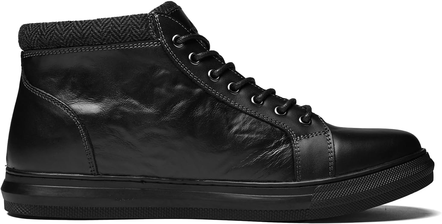 Arkbird Mens Leather Sneaker Fashion Classic Casual Chukka Ankle Boots for Men - Image 5