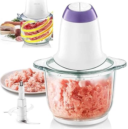 yajk Electric Grinding Meat & Multipurpose Vegetable Juicer Electric Food Chopper with Stainless Steel Blade Capsule Cutter multi colours