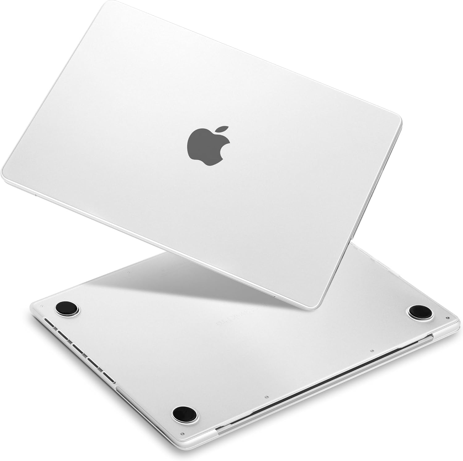 Batianda Matte Ultra-Thin Case for M4 New MacBook Pro 16 inch 2024 2023 2021 Release Model A3403 A3186 A2991 Durable Fingerprint-Resistant, Precision Fit, with TPU Keyboard Cover, Translucent