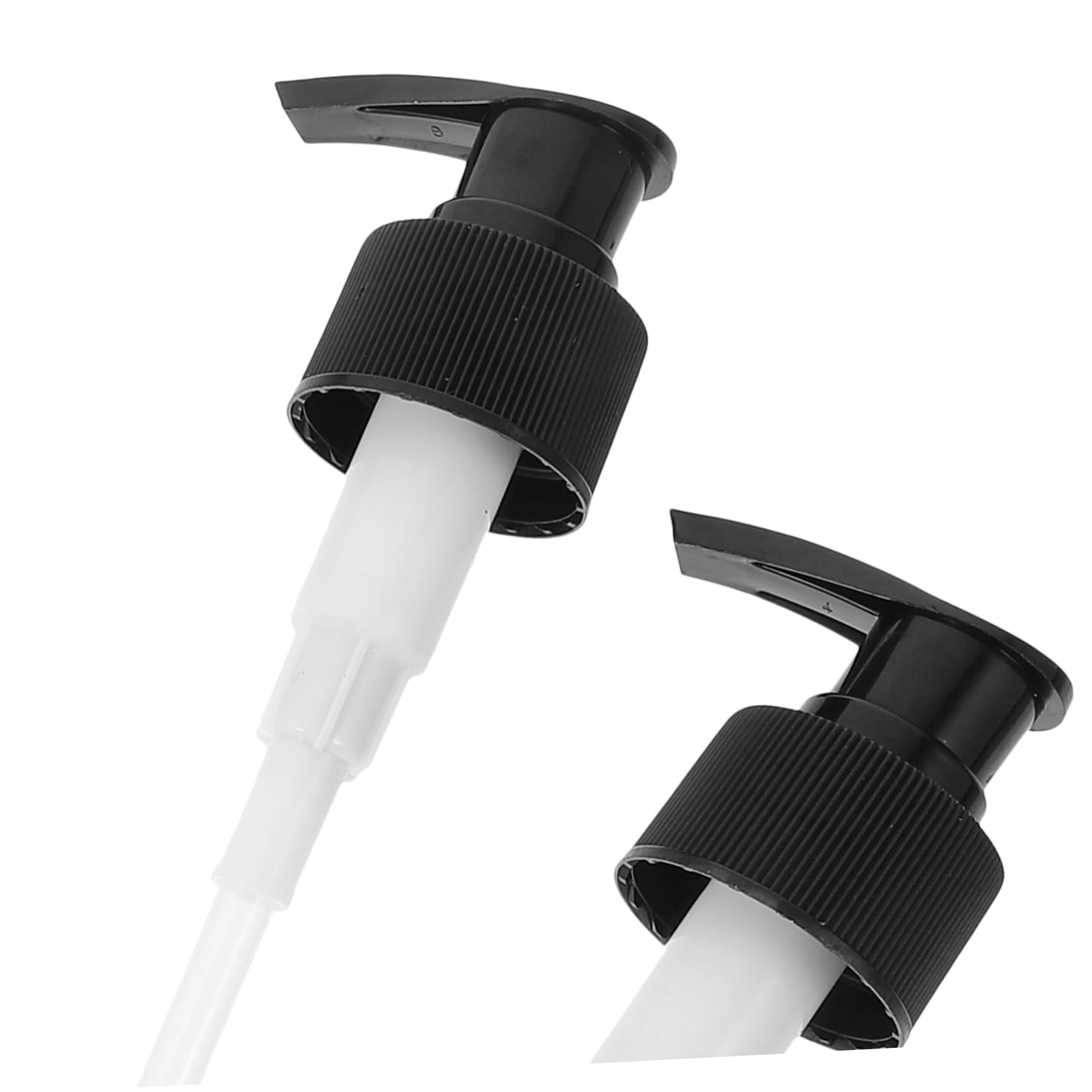 Healeved 100piezas Dosificadoras De Lociones De Plástico Para Botellas De Champú y Jabón Negro Reemplazo Para Dispensadores De Jabón y Loción