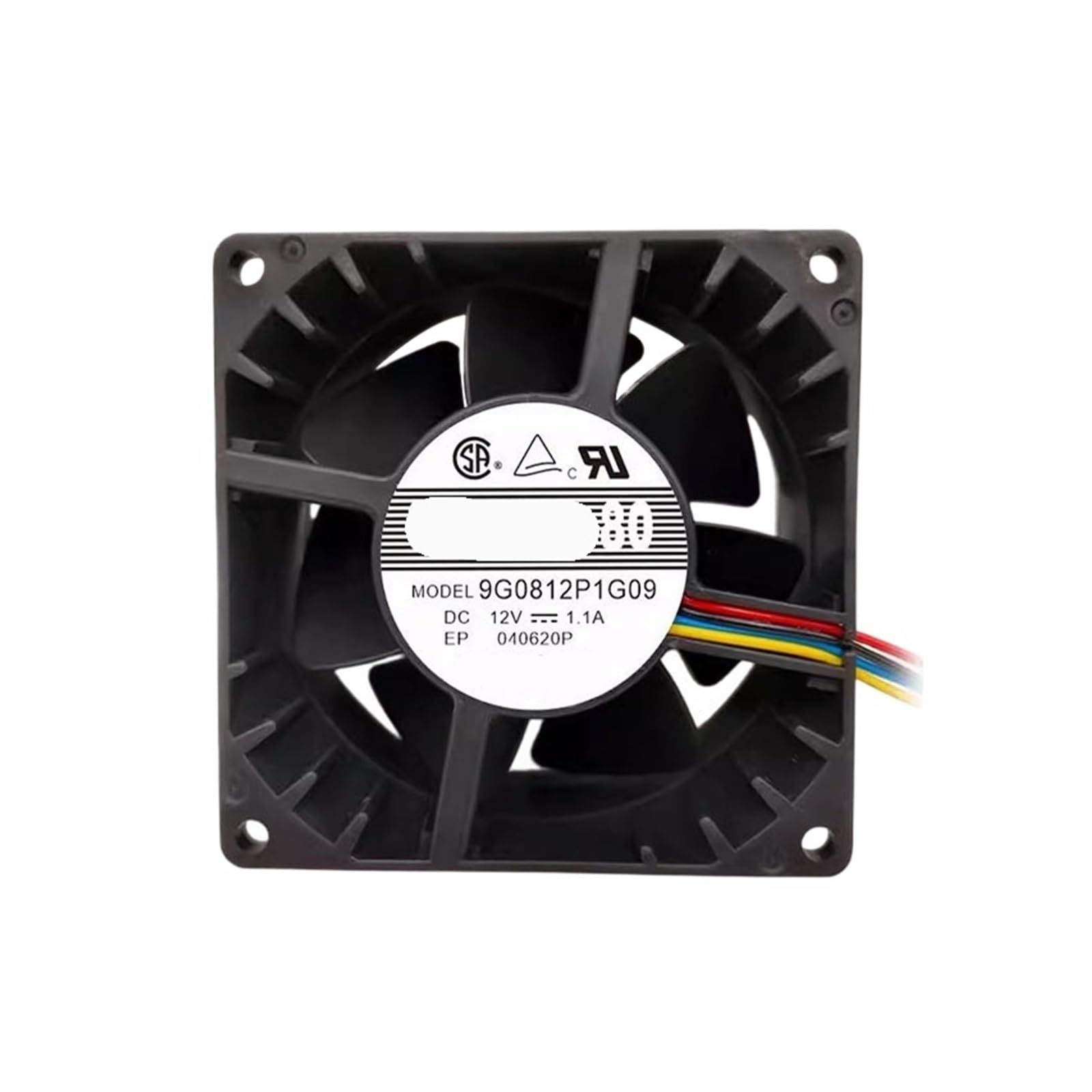PEQYUACTE 9G0812P1G09 12V 1.1A 8038 80 * 80 * 38mm 8cm Cooling Fan