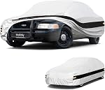 10 Layers SUV Car Cover Custom Fit for GMC Terrain(2010-2026), Waterproof All Weather for Automobiles, Outdoor Full Cover Sun Dust Rain Protection with Cotton. Black