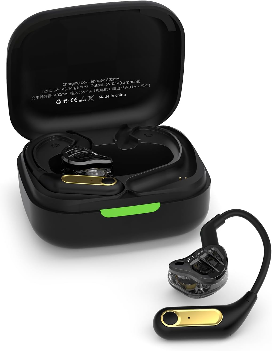 KZ ZAR inEar Monitor Pack of Bluetooth Adapter, 7BA+1DD