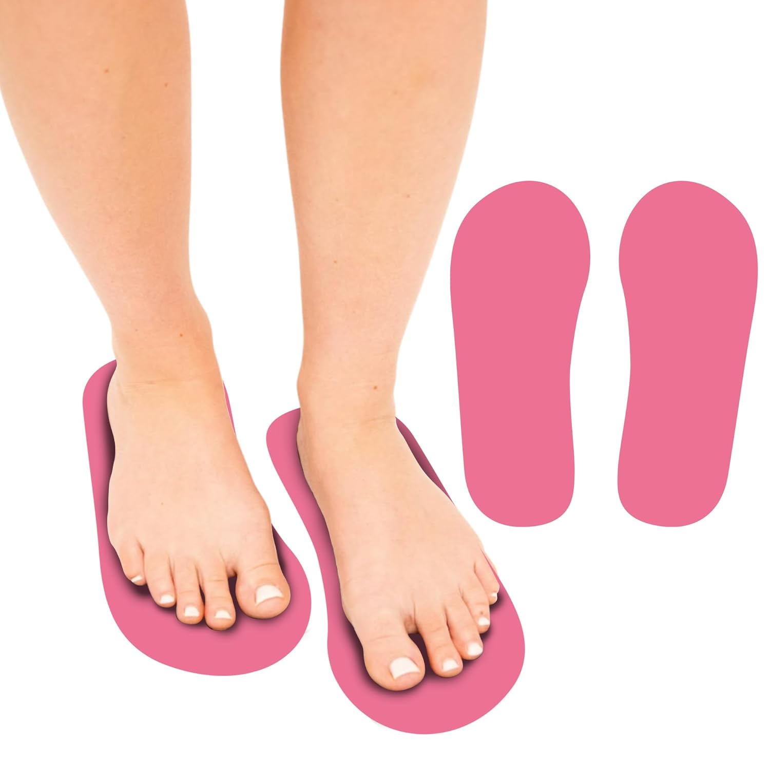 Premium 60Pairs Foam Pads for Spray Tanning – Disposable Spray Tan Feet Pads – Easy-to-Use Foot Protectors Designed for Salons and Mobile Spray Tanning Professionals (Black)