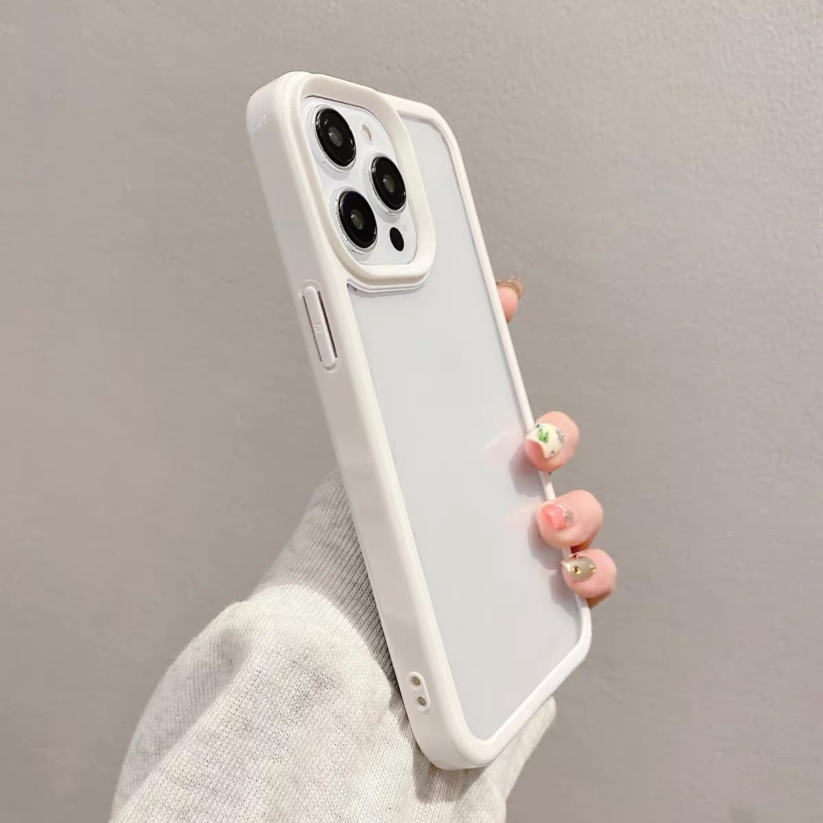 Amazon.co.jp: iPhone12 用の ケース スマホ カバー 一体型 TPU 薄型