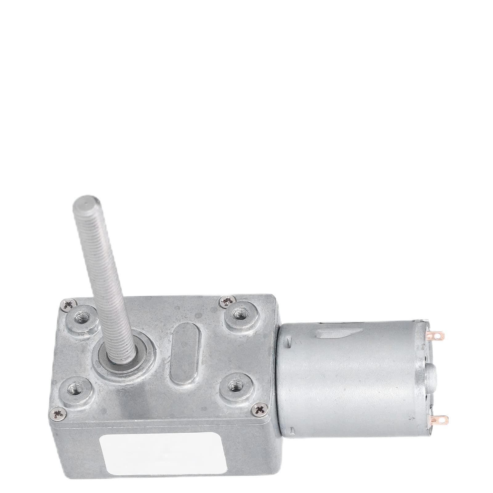 DC 6V Gear Motor, Mini Geared Motor Gear Motor Speed Reduction Motor Small DC Motor with 6 x 50mm M6 Threaded Shaft for Mini Motor, DIY Model, Home Made Shaker (13)