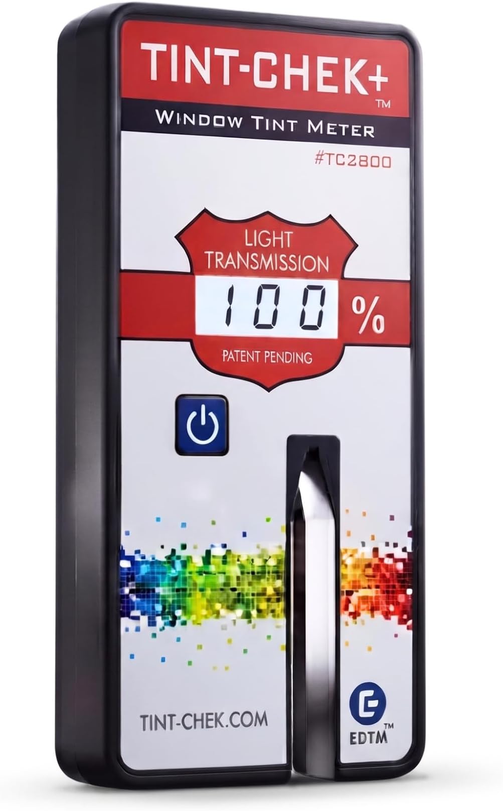 EDTM TC2800 Tint-Chek+ High-Precision Tint Meter, NIST, USA Made