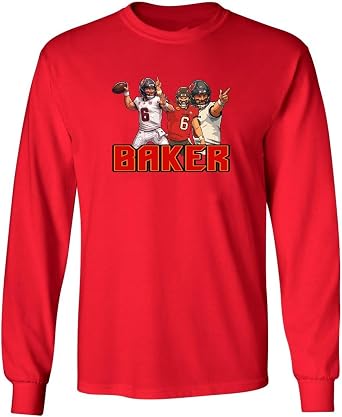 Long Sleeve Baker Mayfield Collage Tampa Bay Shirt T-Shirt Long Sleeve