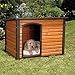 PRECISION PET PRODUCTS Extreme Outback Log Cabin Dog House, Medium