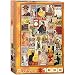 EuroGraphics Opera & Theater Vintage Collage Puzzle (1000 Pieces)