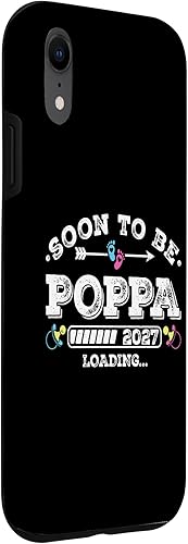 Miniatura 3 de Soon to Be Poppa 2027 Loading for Pregnancy Announcement Case for iPhone XR