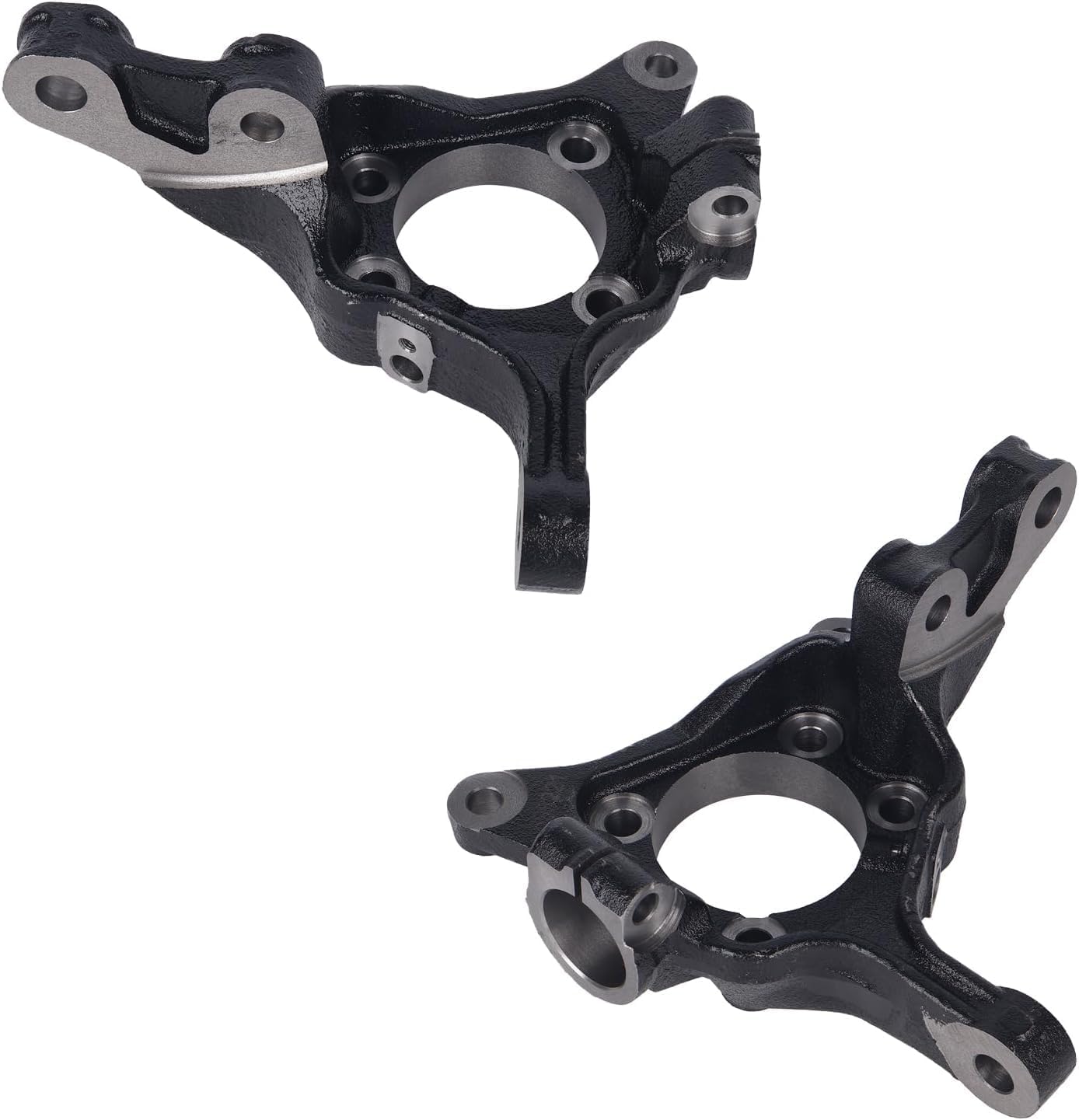 KUSATEC 698-220 698-221 Front Suspension Steering Knuckle Fit for Subaru Forester 09-14;Impreza 08-14;Legacy/Outback 05-14;WRX 12-14;XV Crosstrek 13-14, Right Left Side, Replace# 28313AG000 28313AG010