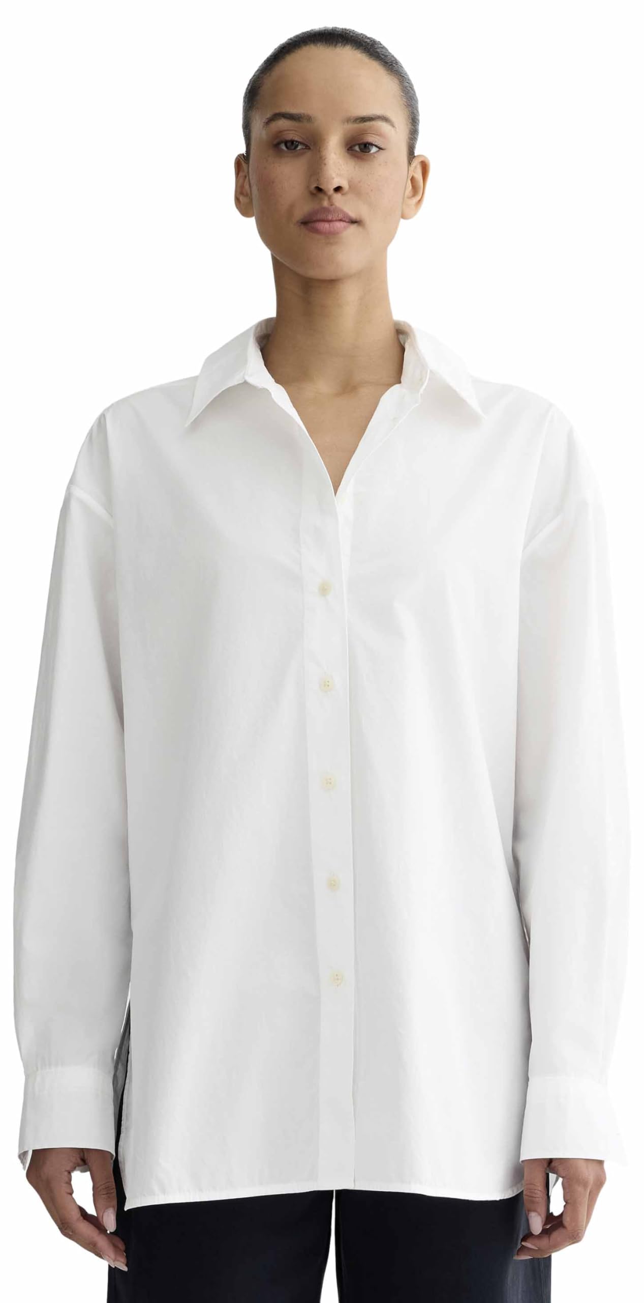 Everlane Women's Everlane The Boyfriend Shirt in Ultrasoft Cotton