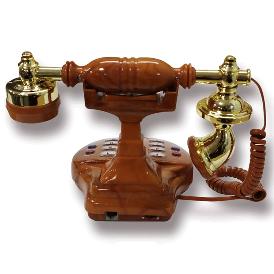 Amazon.co.jp: アンティーク電話ヴィンテージレトロ固定電話家庭