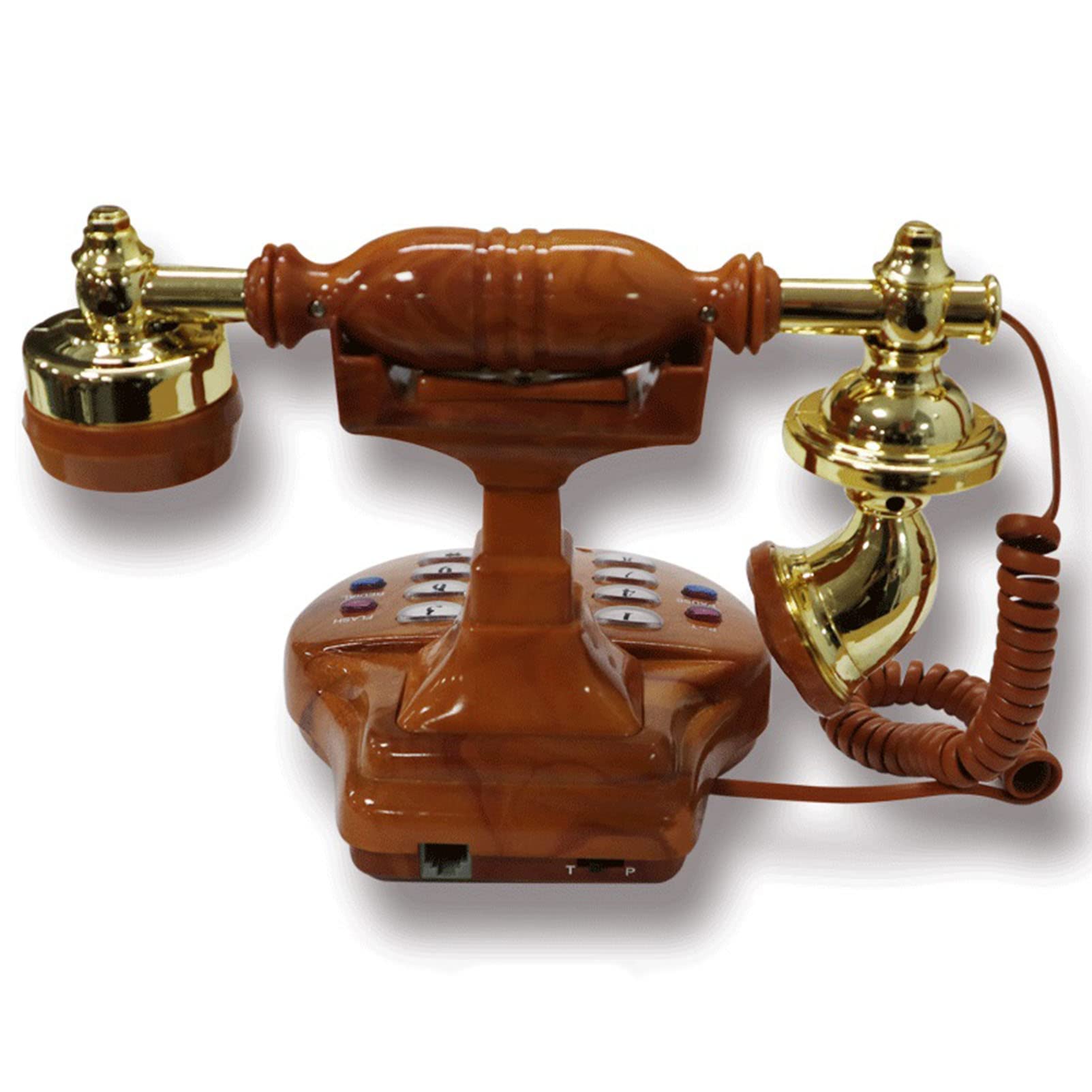 Amazon.co.jp: アンティーク電話ヴィンテージレトロ固定電話家庭用電話