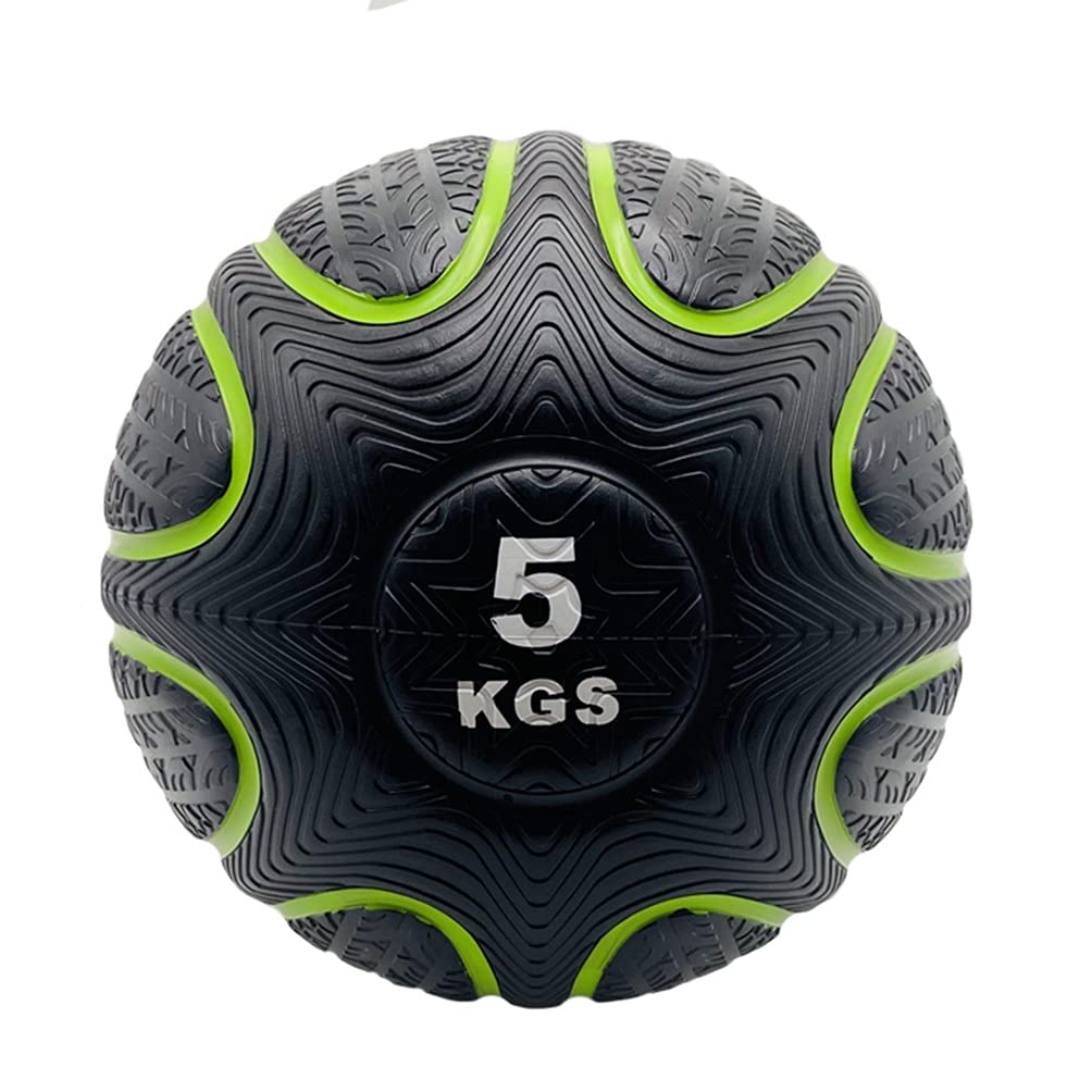 Pelota Medicinal Bola De La Bola De La Medicina De Goma Bola De Fitness, Masculino Y Femenino Core Training Cross Training Ball Ball, Gym Gym Equipamiento Deportivo (Size : 5kg/11lb)