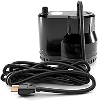 Vista 6 de FibroPRO bomba eléctrica de drenaje para cobertor de invierno para alberca (600 GPH)