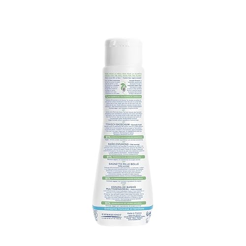Miniatura 2 de Mustela Baby Multi-Sensory Bubble Bath with Natural Avocado – Biodegradable Formula - 6.76 oz. – Packaging may vary