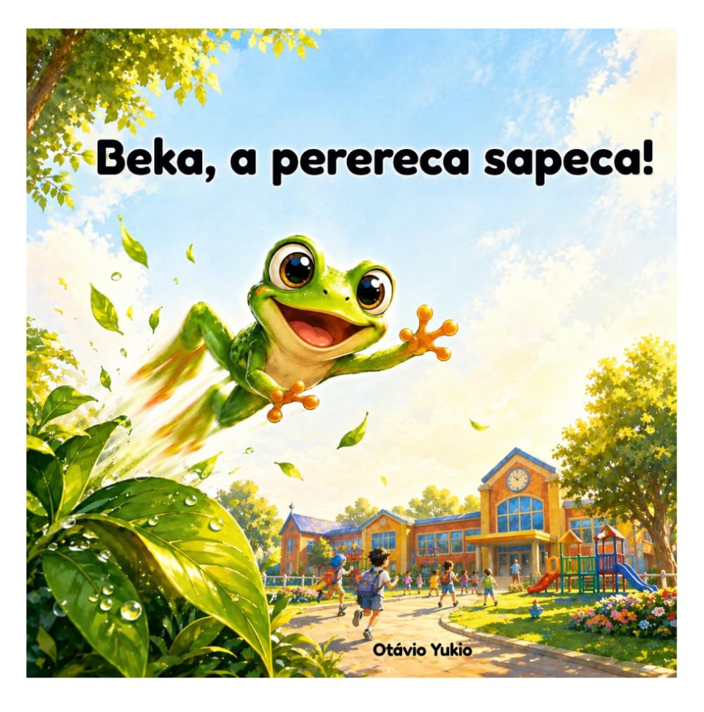 Beka, a perereca sapeca!: Uma história sobre curiosidade, amizade e aprender com os erros.