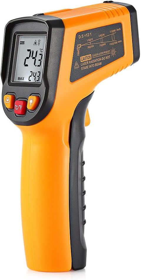 Digital Non-contact Laser Infrared Thermometer Temperature Gun - 50-600 Deg. C / - 58-1112 Deg. F Home & Garden Kitchen Kitchen Tools Kitchen Thermometers Other Kitchen Thermomete
