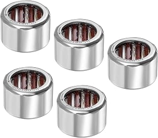 Kozelo 5pcs RC081208 Needle Roller Bearings - [1/2" x 3/4" x 1/2"] One Way Clutch Bearing for Transmission Use, Chrome Steel Rollers