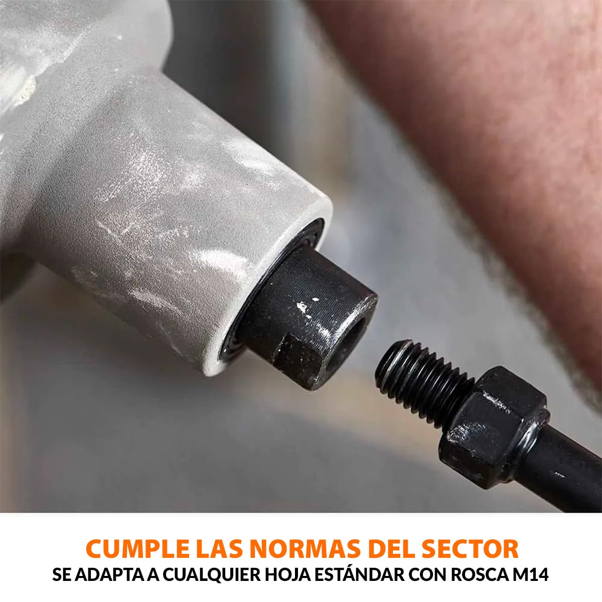 Evolution Power Tools P-H120 Pala mezcladora de uso general, agitador en espiral con conexión universal M14, perfecta para mezclar pintura, yeso, escayola, mortero, cemento, 120 mm