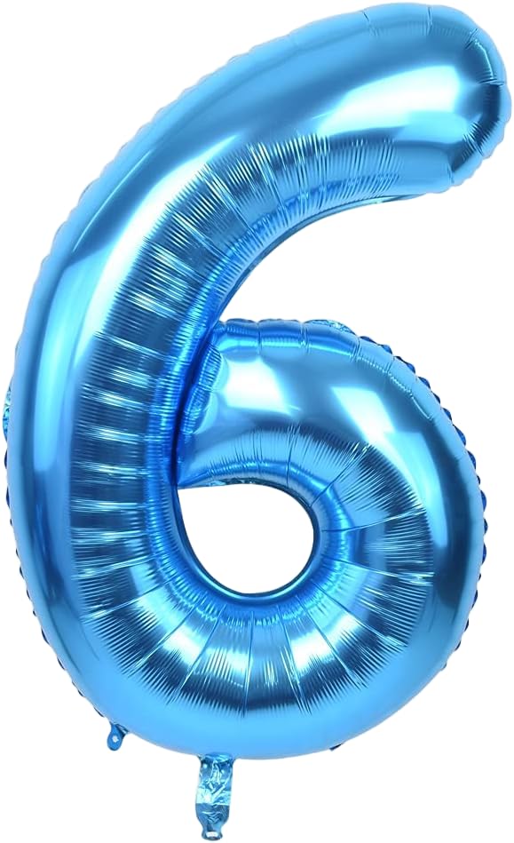 Image of 6 Pcs Game on Birthday Decoration 6th Birthday Decoration for Boys Gaming Theme Birthday Decoration Sixth Birthday Decorations Boy Game Theme Balloons (Pack of 6, Multicolor)