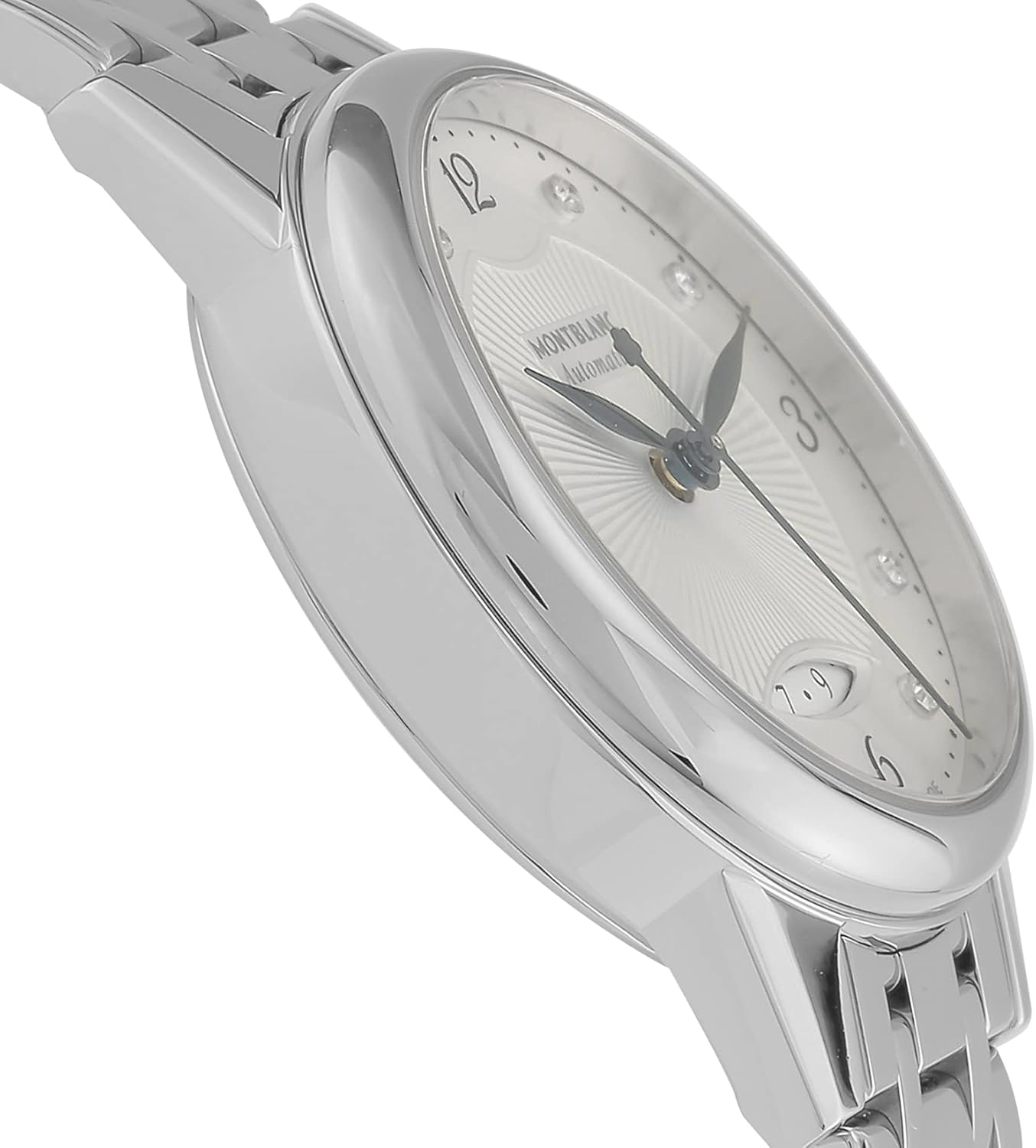 Amazon | 腕時計 MONTBLANC(モンブラン) 119938 ｼﾙﾊﾞｰ文字盤