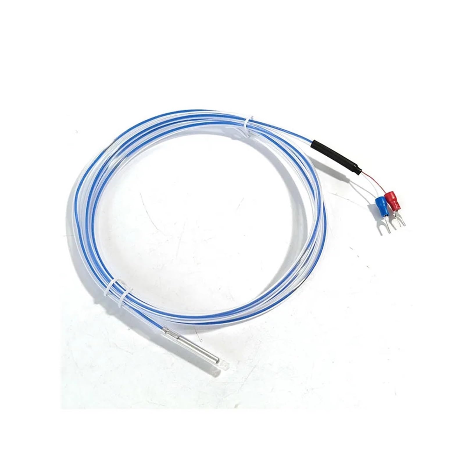 1PC PT100/K Typ Thermoelement Temperatur Sensor Interne Edelstahl Sonde 3 * 30mm 1M 2M 3M 4M 5M -50~260 ℃ Hohe Empfindlichkeit(PT100 5M)