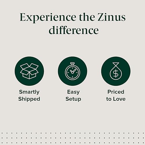 Miniatura 7 de Zinus Nadia - Base de cama ajustable, base de cama eléctrica reclinable, control remoto inalámbrico de 5 funciones, inclinación independiente