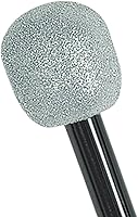 Vista 5 de Beistle Silver and Black Glittered Microphone