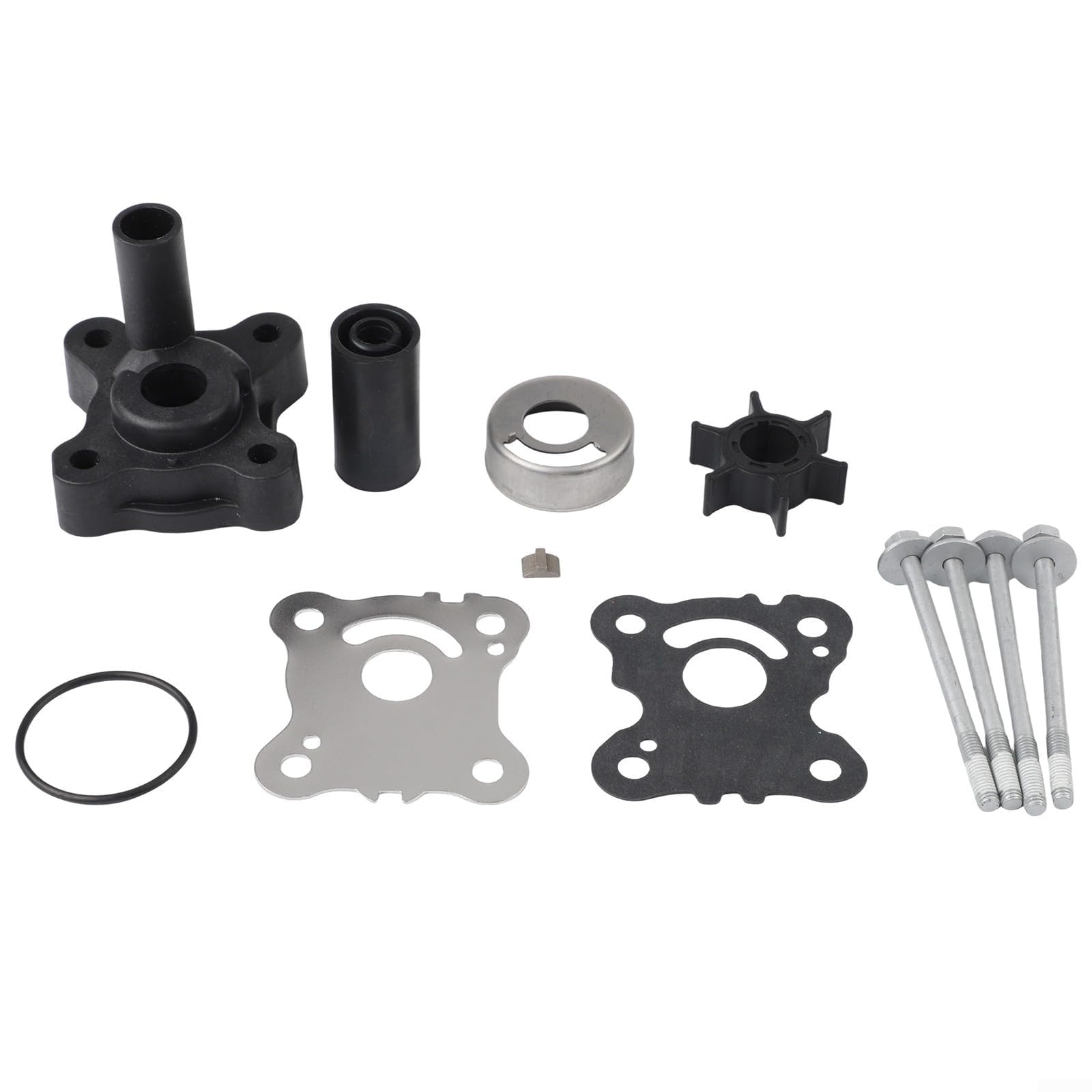 Kit di manutenzione per girante per pompa dell'acqua fuoribordo ad albero ultra lungo per Honda BF15D BF20D ricambio per numero parte 06192ZW9A32 compatibile con BF8D BF10D