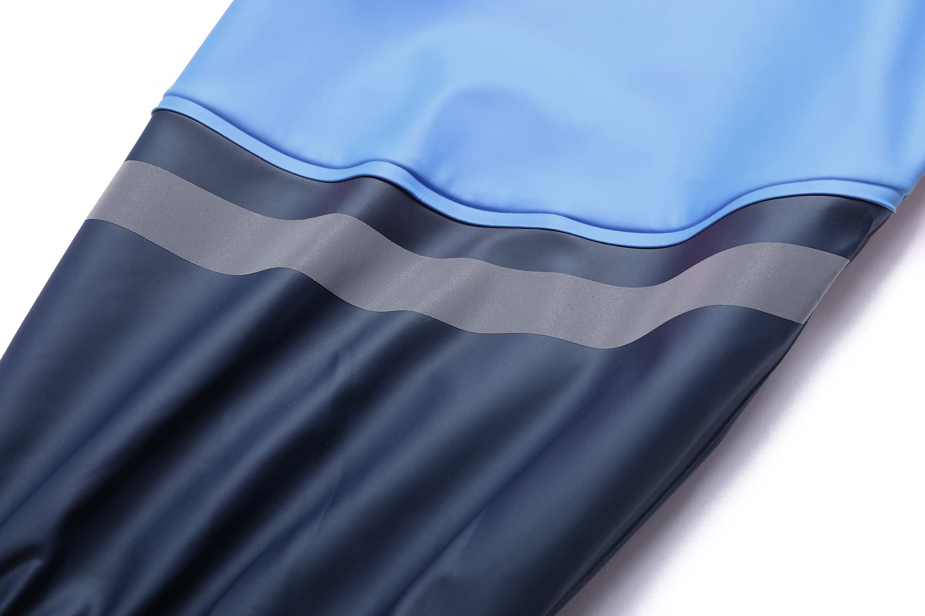 Pantalon Impermeable para Niño Niña a Prueba de Viento Pantalón de Agua Trekking Prueba Sucia Pantalones de Barro Mono con Transpirable Forro Textil YK1665H-SkyBlue-DarkBlue-98