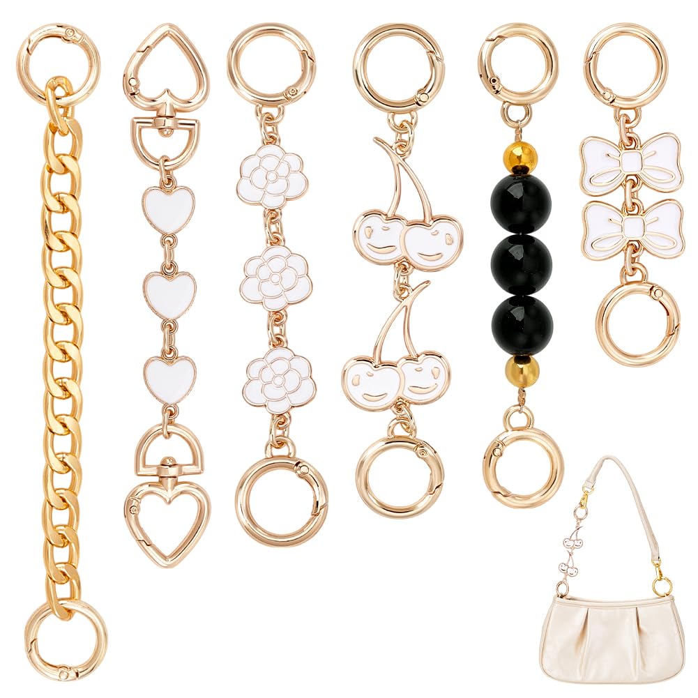 Amazon.com: PH PandaHall 6 Styles Short Bag Straps, 4~8 Inch Purse