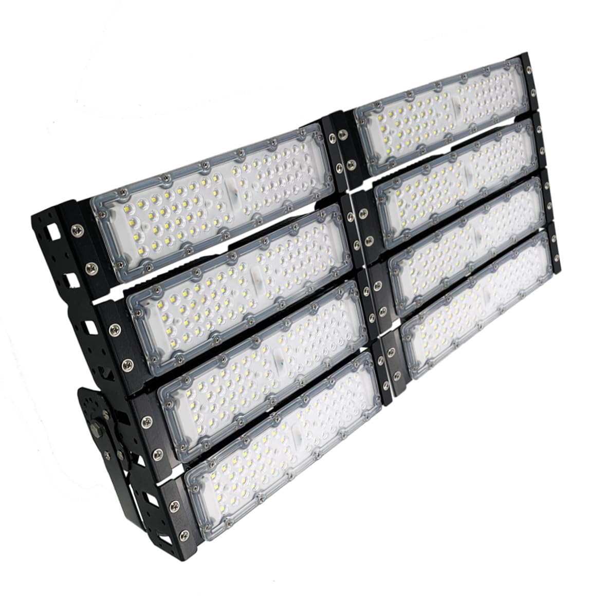Proiettore faro led 400w 220v per esterno ip65 per stadi,campi,palestre 6400k