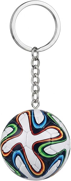 1 Pezzo Portachiavi Calcio Mondiali 2026, Robusto Gadget per Zaino, Chiavi & Borsa – Ideale Regalo per Bambini, Ragazzi e Tifosi di Calcio, Bomboniera Sportiva.