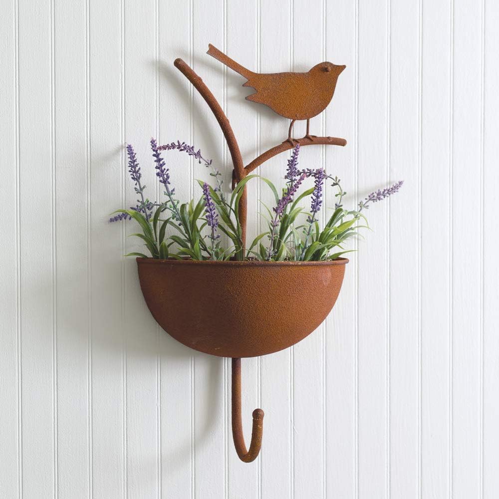 Bird on a Branch Wall Planter