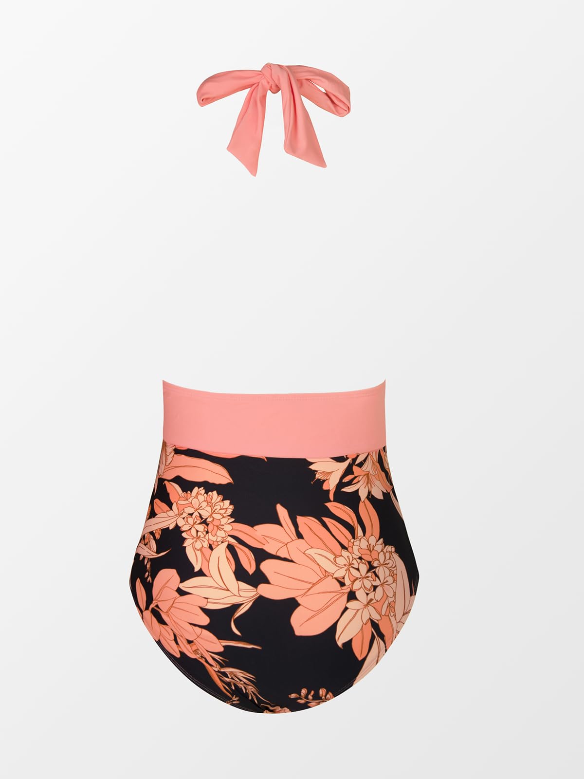 CUPSHE Maillot de bain une pièce pour femme - Dos nu - Effet ventre plat