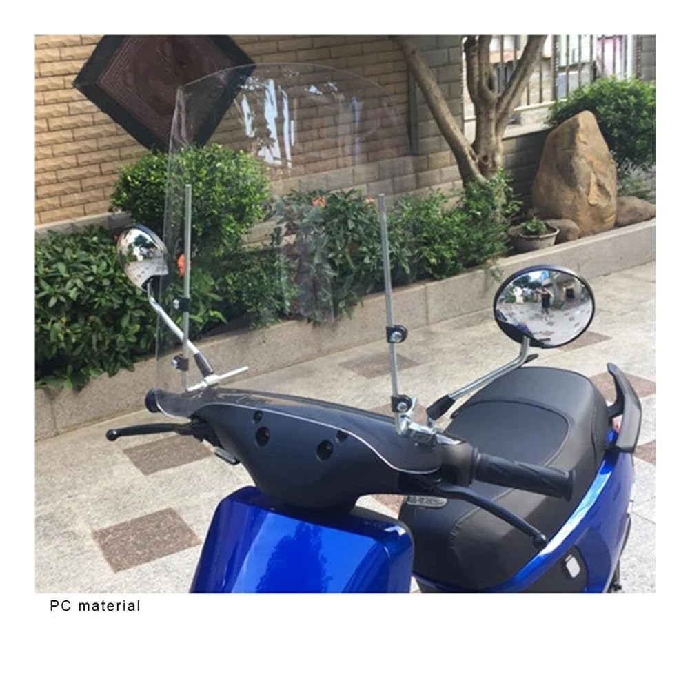 Parabrezza Deflettore Moto Deflettore Per Freddo Per Moto, Spessore 3 Mm, Parabrezza Per Scooter, Piastra Trasparente In PC