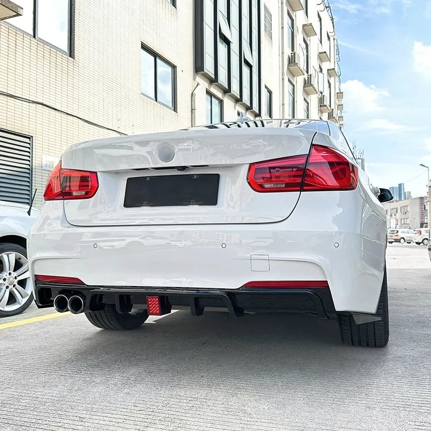 Feu stop et diffuseur style C finition laquée pour BMW F30 2013-2019 - 5
