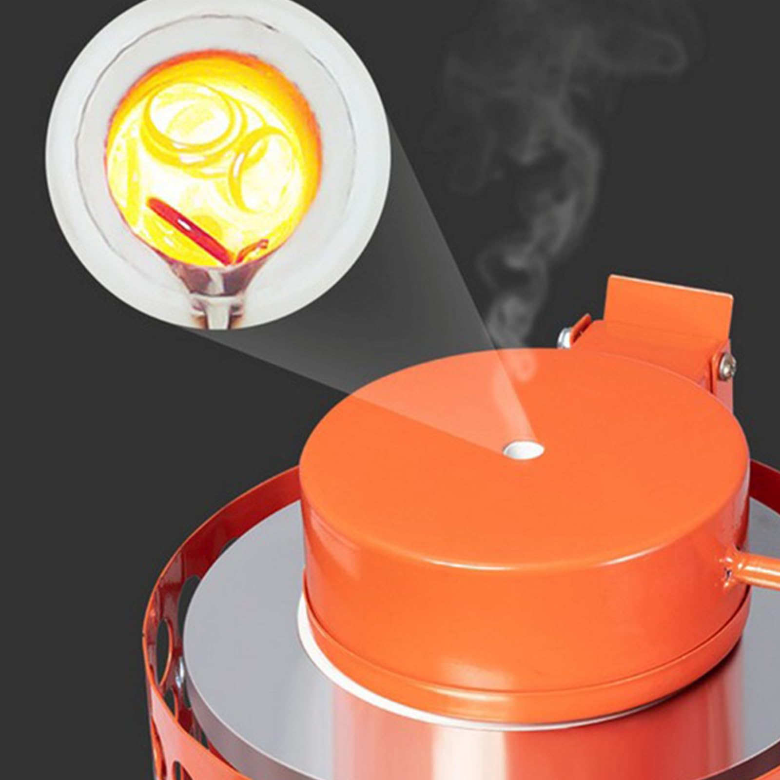 Macchina per Fusione Metalli con Display Digitale 1KG, Controllo Temperatura 1150°C, Kit Forno per Fusione Oro con crogioli da 1KG, 2KG e 3KG per Lavorazione di Gioielli, 2000W