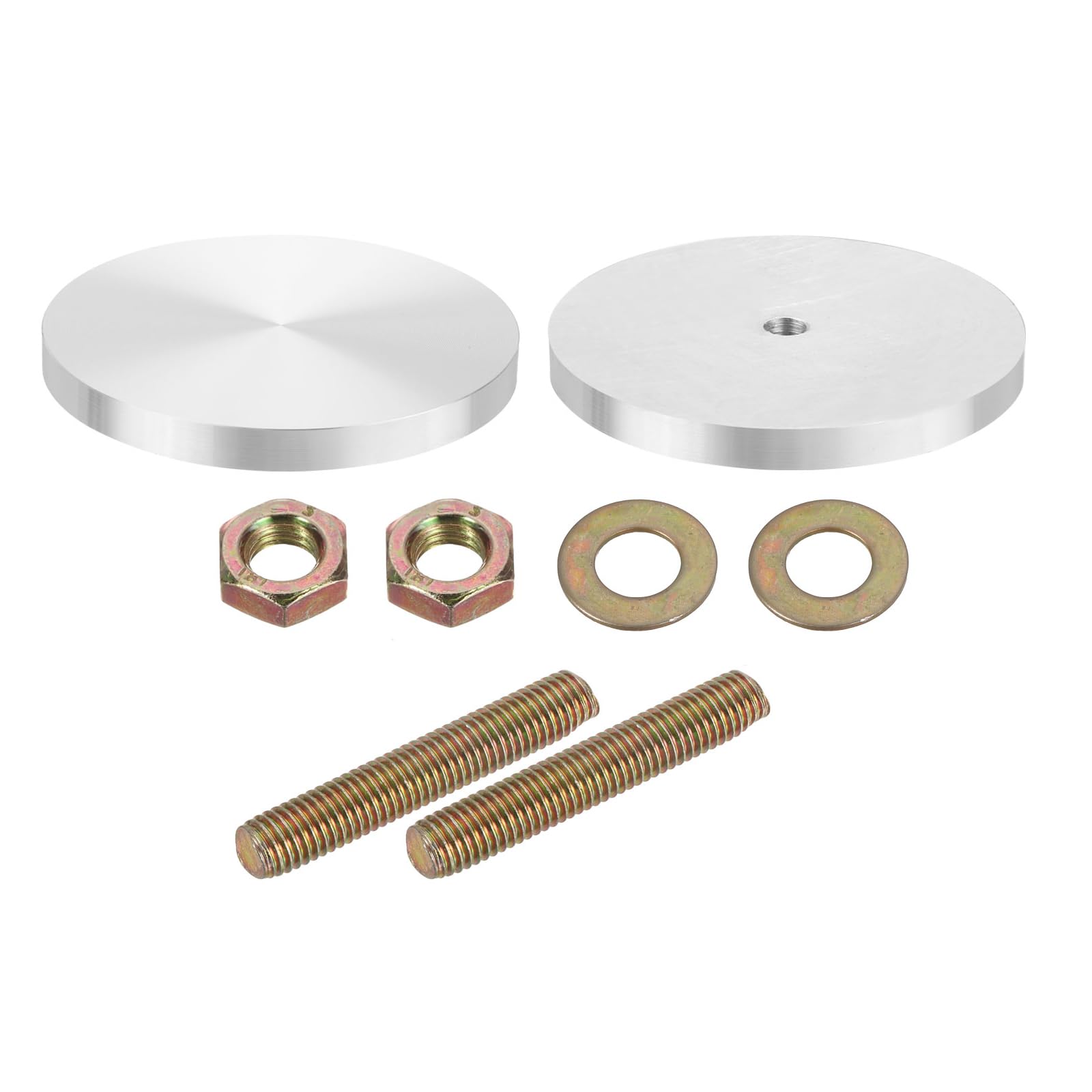 sourcing map 2pcs Boulon à œil anneau levage M8 x 60mm acier inoxydable 304 filetage