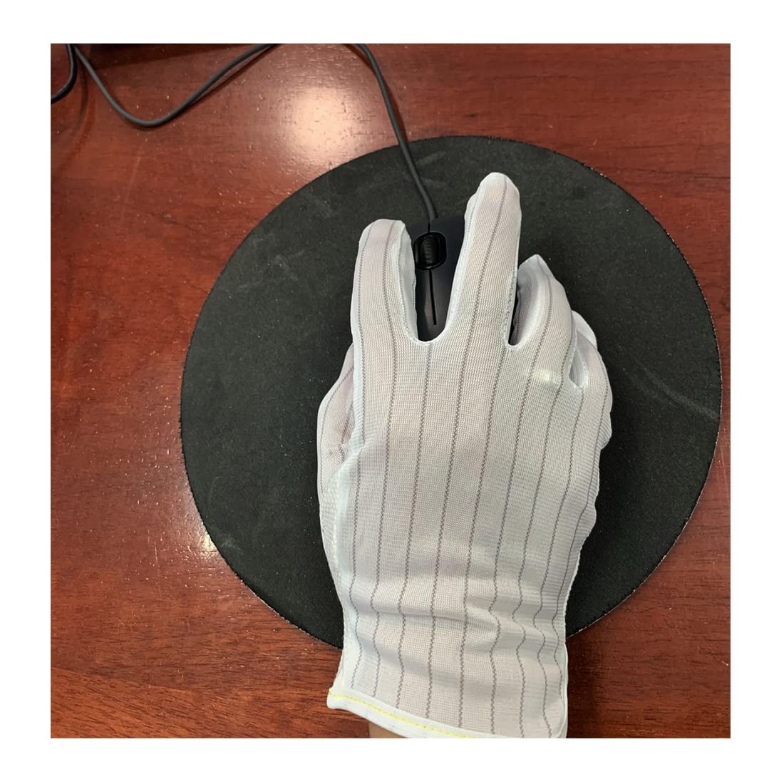 3 works Gloves, Multipurpose Gloves, Non-Slip Gloves with 4 Stitching Fingers and 3 Veins, Ergonomic Gloves - Image 4