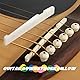Knochen Stegeinlage,Knochen Stegeinlage für Akustische Gitarre,Knochengitarre Aus,Brücke Sattel und Nut Ersatz für 6 String Klassik Gitarre Teile Sattel Nuss Mutter Ersatz zum Akustikgitarre Ersatz