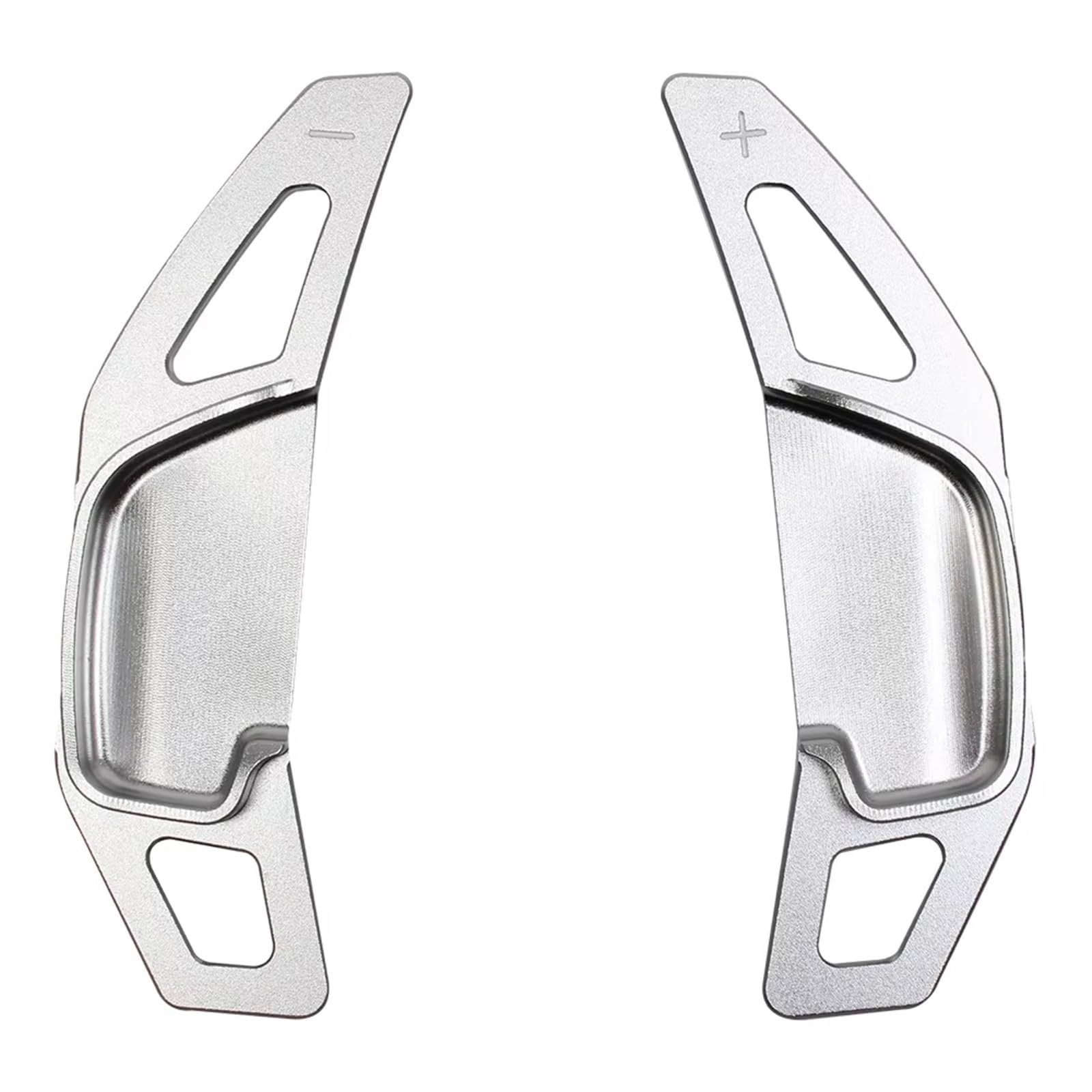 Lvdlrajj Silver Gear Shift Paddles Compatible With Toyota For Rav4 2013-2017 For Camry 2012-2017 For Corolla 2013-2018 Shift Paddle Car Steering Wheel Shifter Extender 2Pcs(Silver)