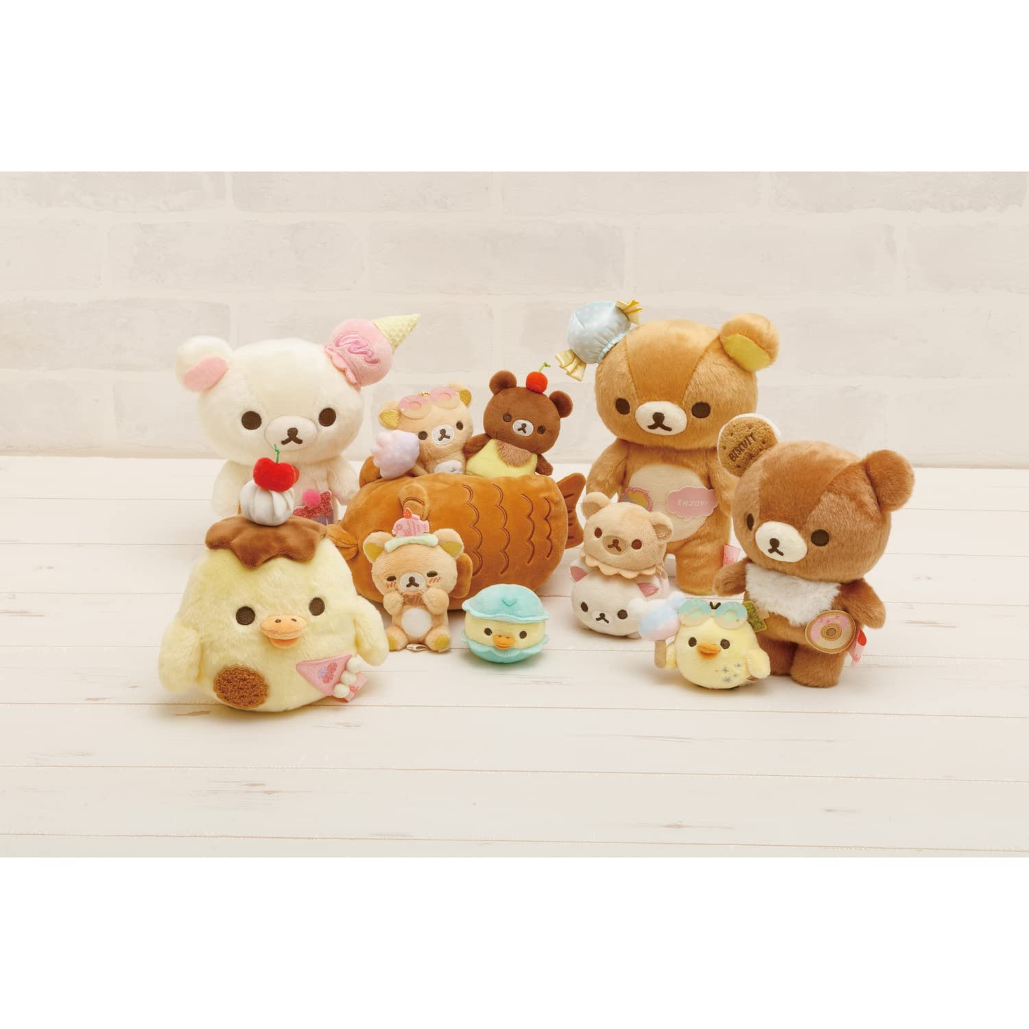 Rilakkuma　リラックマ　おかしな遊園地　あつめてぬいぐるみ　① Amazon.co.jp: リラックマ おかしな遊園地 あつめてぬいぐるみ