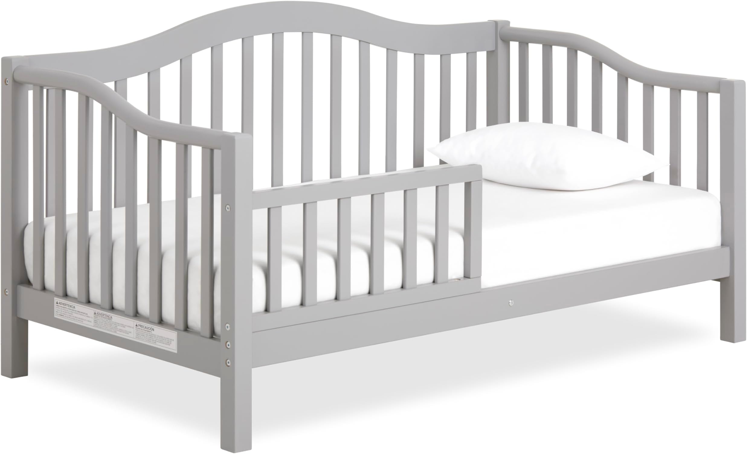 Dream On Me Austin Toddler Day Bed in Pebble Grey, Greenguard Gold Certified