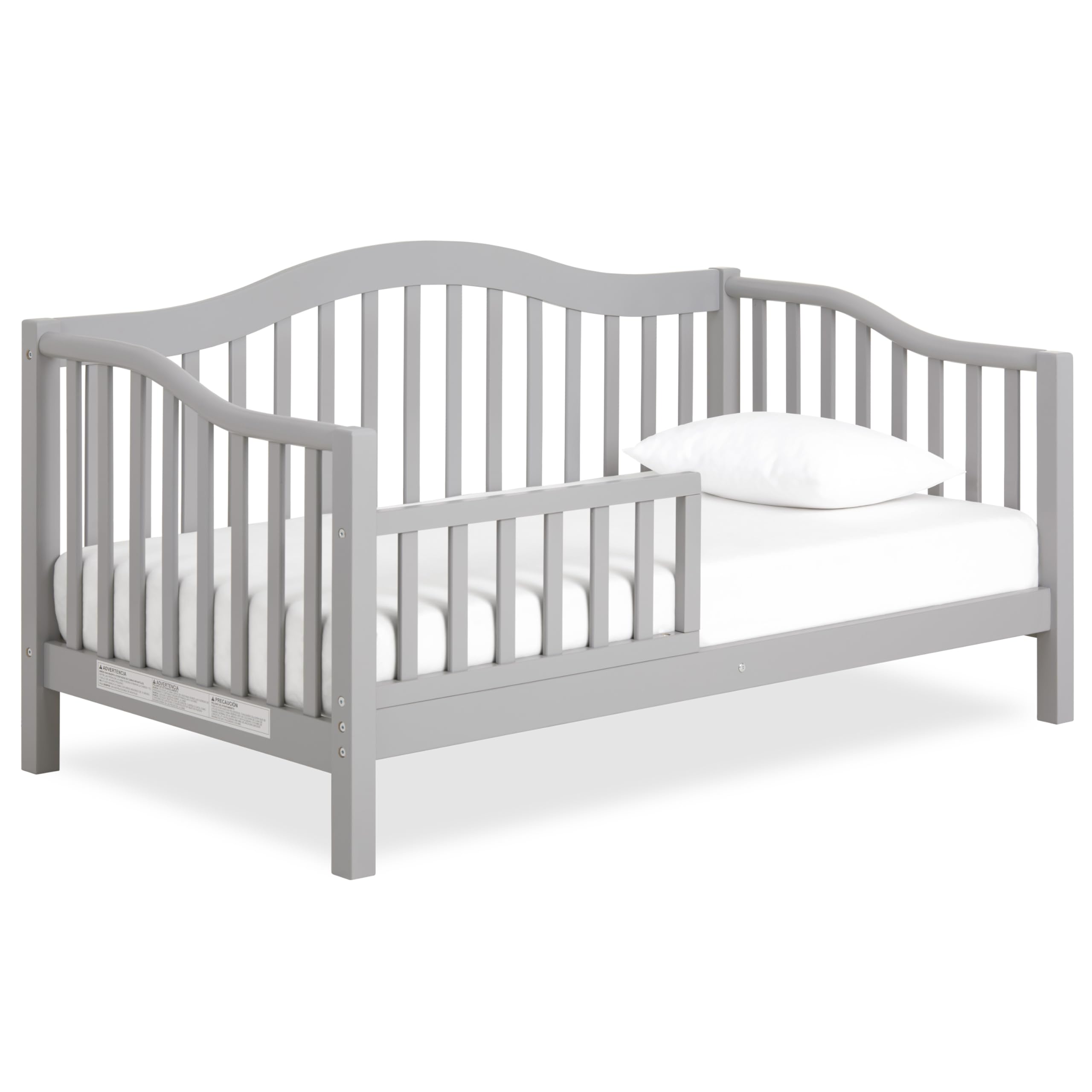 Dream On Me Austin Toddler Day Bed in Pebble Grey, Greenguard Gold Certified