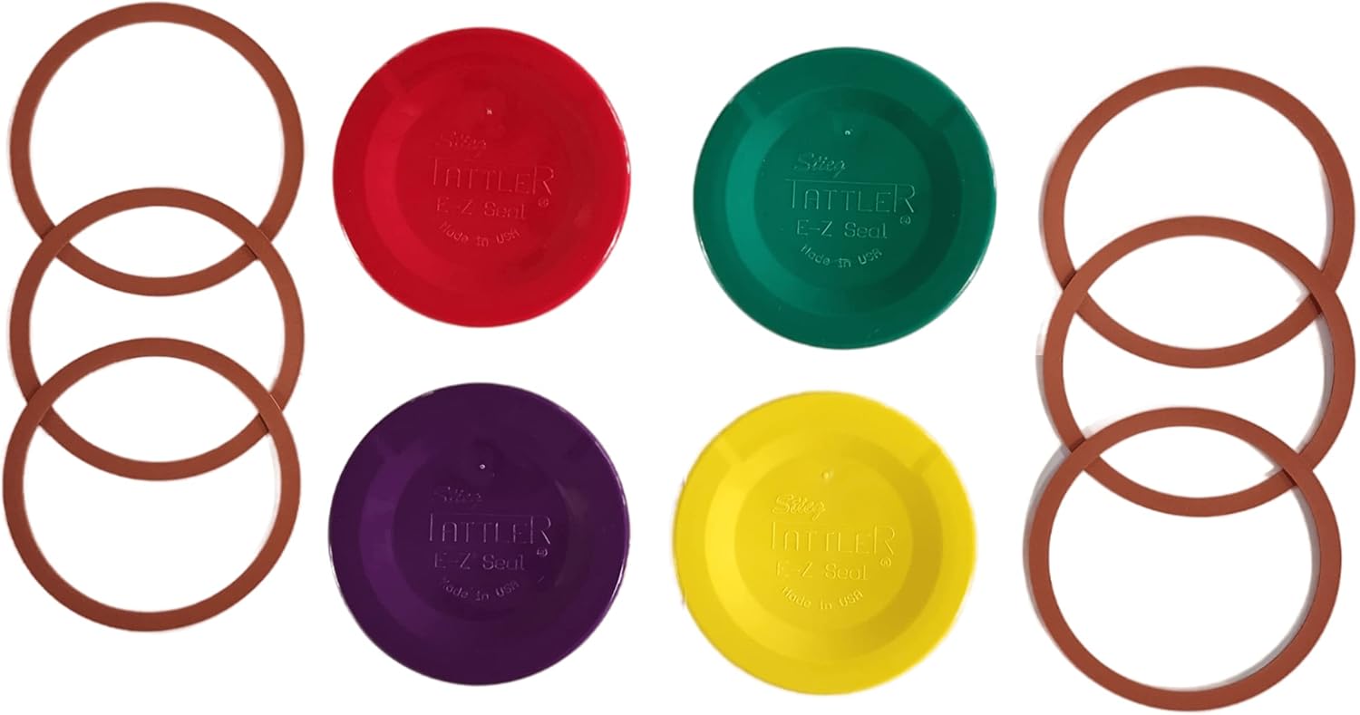 Authentic Tattler EZ Seal Reusable Canning Lids VARIETY