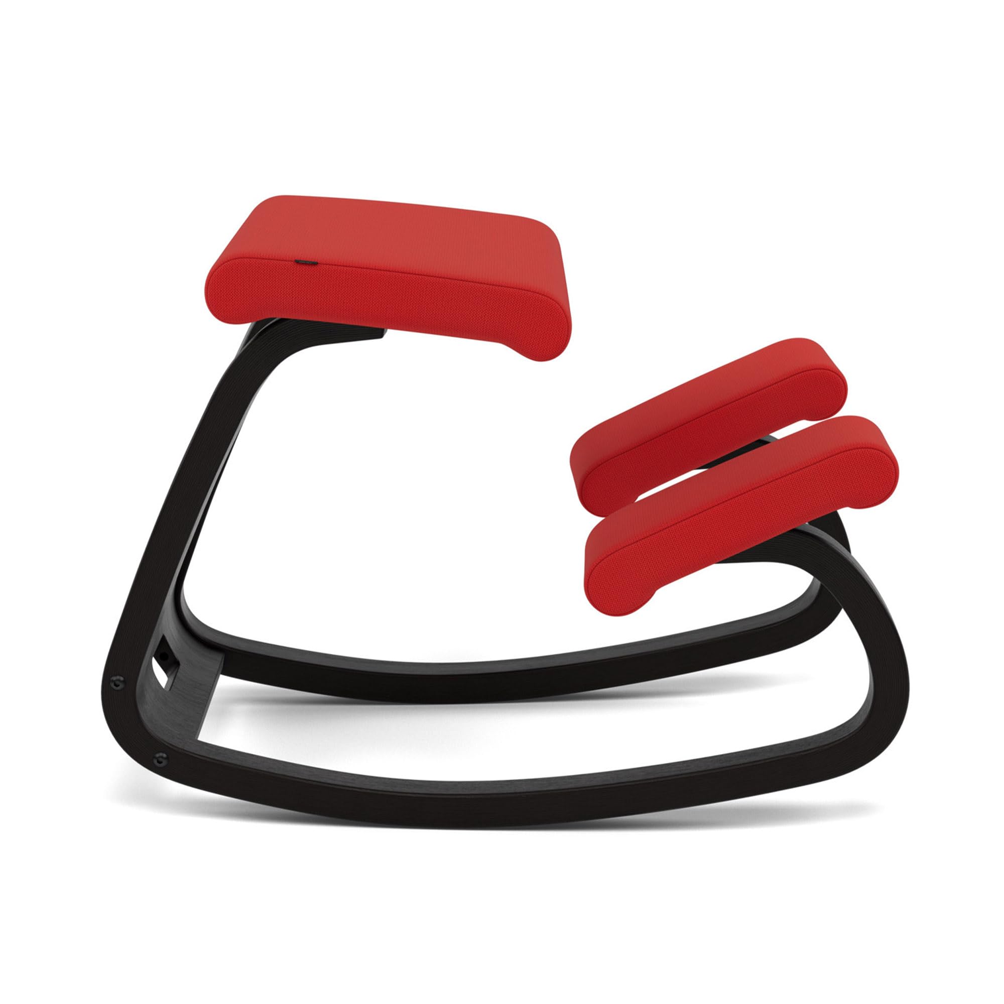 Variable, Chaise à Genoux Original Design : Peter Opsvik - Noir/Rouge